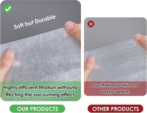 300 Sheets Nail Dust Collector Filter Paper: Disposable Dust Vacuum Filter for Most Nail Dust Fan Extractor Machine, Dust Cleaner Replacement Filter Paper Nail Tech Supplies Accessories for Home Salon in Kuwait