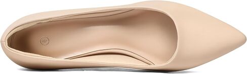 mysoft Women's Pointed Toe Pumps 2 Inch Chunky Block Low Heels Dressy Shoes Slip On Pumps in Saudi Arabia