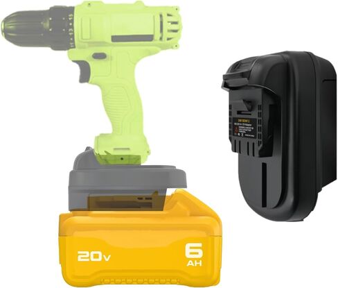 بالنسبة لمحول بطارية DeWalt ، قم بتحويل بطارية الليثيوم DeWalt 20V 60V للعمل في أدوات طاقة لاسلكية أخرى (لبطارية DeWalt إلى أداة Makita) in Saudi Arabia