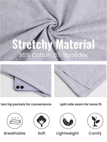 2 Two Piece Outfits for Women Summer Oversized Workout V Neck T Shirts Biker Shorts Matching Sets(DustyPurple-S) in Kuwait
