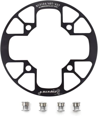 UPANBIKE دراجة هوائية جبلية سلسلة الحرس 104 BCD سبائك الألومنيوم سلسلة حلقة حامي غطاء ل 32 ~ 34T 36 ~ 38T 40 ~ 42T سلسلة أسنان العجلة in Kuwait