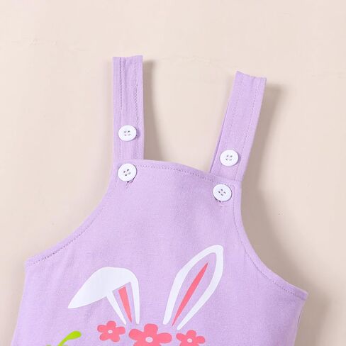Baby Girl My 1st Easter Outfits Infant Baby Girl Easter Clothes Baby Bunny Outfits in Saudi Arabia
