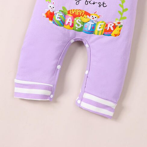 Baby Girl My 1st Easter Outfits Infant Baby Girl Easter Clothes Baby Bunny Outfits in Saudi Arabia