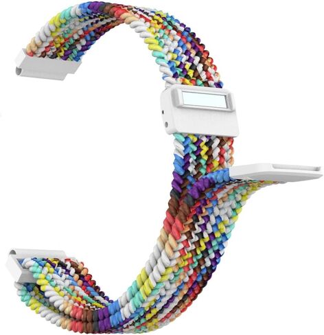 حزام من النايلون متوافق مع Garmin Vivofit Jr. 3 Bands Watch Sport Hoop&Loop - أسود in Saudi Arabia