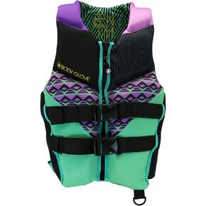 Body Glove- Phantom Women's Evoprene PFD-Adult Life Jacket - Coast Guard Approved, High Mobility PFD, Lightweight Buoyancy Foam, Universal and Oversize