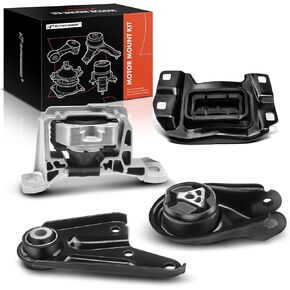 مجموعة حامل ناقل الحركة A-Premium 4 قطع لمحرك المحرك ودعامة عزم الدوران متوافقة مع Mazda 3 2010 L4 2.0L DOHC، ناقل حركة أوتوماتيكي