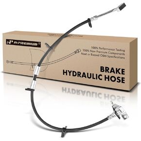 A-Premium Front Passenger Side Brake Hydraulic Hose Compatible with Select Ram & Dodge Models - Ram 2500/Ram 3500 2003-2010, 2500/3500 2011-2013