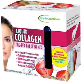 Applied Nutrition Liquid Collagen One-per-Day Drink Mix 30 Servings of 4,000mg Each