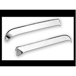 RealTruck Belmor VS-NT5-1 Stainless Steel Ventshade for 1978-2004 International 16/17/18/19/21/22/23/24/25/26/30/46/47/48/49/82/83/71/8100 Series, 3800 Bus