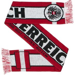 Osterreich Soccer Knit Scarf