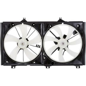 TYC 622200 Cooling Fan Assembly Compatible with 2007-2009 Toyota Camry , Black