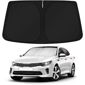 KUST Custom Fit Windshield Sun Shade for 2021 2022 2023 2024 KIA K5(NOT for 2016-2020 Kia Optima) Sunshade Window Sun Visor Protector Foldable Blocks UV Rays Keep Your Car Cooler