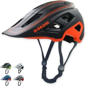 Bike Helmet Mountain Bike Helmets for Adults:Men Women Bicycle Helmet Certified MTB Cycling Helmet with Visor