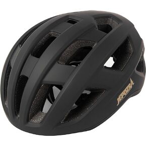 JEPOZRA Bike Helmet for Men Women Bicycle Helmet with Removable Visor & Magnetic Goggles Adjustable Size Safety Breathable Mountain & Road Bicycle Helmets Adult Cycling Helmets with Taillight