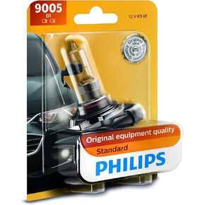 PHILIPS 9005B1 Philips 9005B1 Standard Authentic Halogen Replacement Headlight Bulb,1 pack