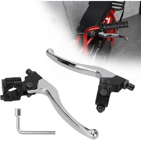 Left Right 7/8" 22mm Clutch Brake Handle Levers Perch CRF70 CRF80 CRF100 CRF150 XR80 XR100 XR200r XL100 XL250 Baja Mini Bike MB200 MB165 Pit Dirt Bike Motor Motocross Motorcycle