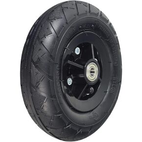 AlveyTech Front Wheel Assembly for the Razor E100, E100 Glow, E200 Series, E-Punk, eSpark and the Dynacraft Hello Kitty SU Electric Scooter