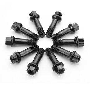 0009907607 9907607 Wheel Lug Bolt 14mmX1.5 Compatible with Mercedes Benz G63 GLC350 GLS450 ML350 GL450,20Pcs