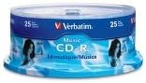 الموسيقى الحرفية 96155 52x CD-R، 25/حزمة in Saudi Arabia