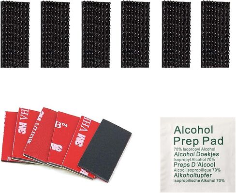 EZ Strips – Set of Black Interlocking Strips and Double-Sided Tape (Replacement Kit for EZ Skin Bundle) in Kuwait