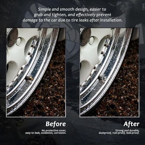 أغطية جذعية صمام الإطارات من Fit Star Wars، أغطية إطارات سوداء مكونة من 4 قطع أغطية أغطية إطارات السيارة، متوافقة مع ملحقات سيارة Star Wars (تناسب Galactic Empire) in Kuwait