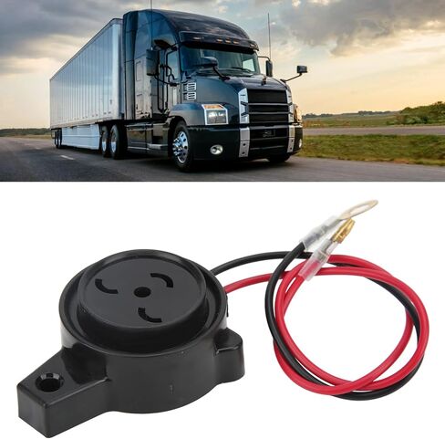 Reverse Beeper, Easy Installation Backup Alarm Durable for Car Truck SUV Motorcycle Buses in Saudi Arabia