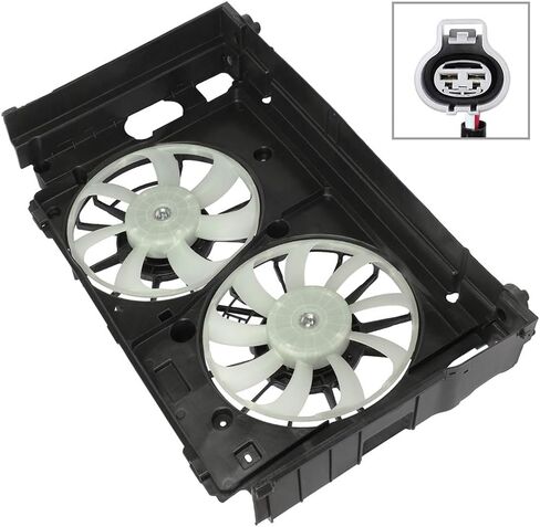 SCITOO Radiator Cooling Fan Compatible with 2011 2012 2013 for CT200h 2010 2011 2012 2013 2014 2015 for Toyota Prius 2012 2013 2014 2015 for Toyota Prius Plug-in in Saudi Arabia