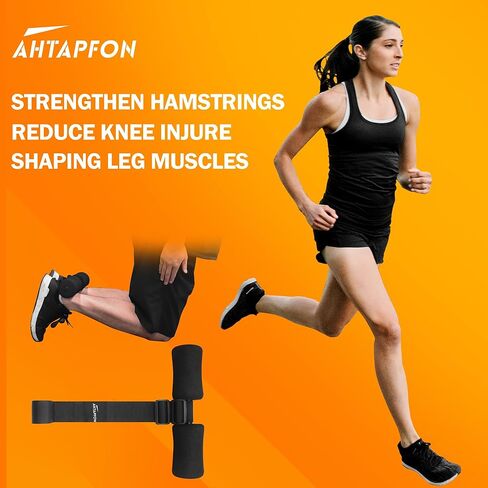 حزام هامسترن نورديك كيرل قابل للتعديل، لتجعيد أوتار الركبة، الجلوس، القرفصاء الإسباني، تمرين البطن، تجعيد نورديك، المكتب، المنزل، صالة الألعاب الرياضية، تمرين تدريب قوة عضلات الساق الرياضية in Kuwait