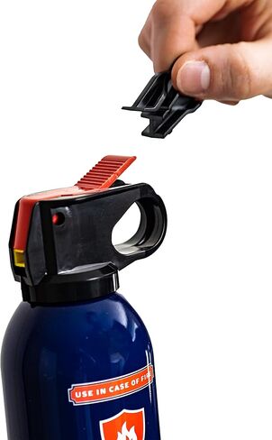 رذاذ حريق Vapor Clean من شركة Ready Hero - عبوة من 4 قطع - طفاية حريق محمولة للمنزل والسيارة والجراج والمطبخ - تعمل على الأجهزة الكهربائية والشحوم وحرائق البطارية والمزيد - صغيرة الحجم وسهلة الاستخدام in Kuwait