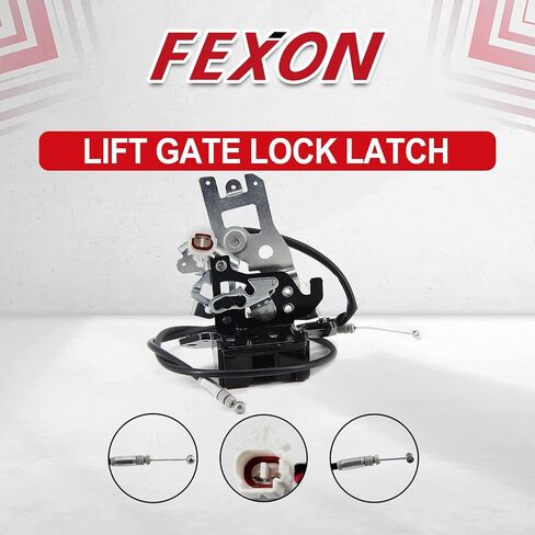 Rear Liftgate Actuator Hatch Trunk Latch Tailgate Lock Replaces for Toyota Sequoia 2001 2002 2003 2004 2005 2006 2007 69301-0C010 64680-0C010 931-861 in Saudi Arabia