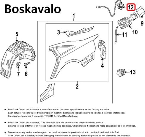 مشغلات قفل الباب لأودي A1 A4 A5 A6 A8 8V0862153A مشغل قفل الباب 8V0862153B 8V0862153 مشغل رفرف حشو الوقود in Kuwait