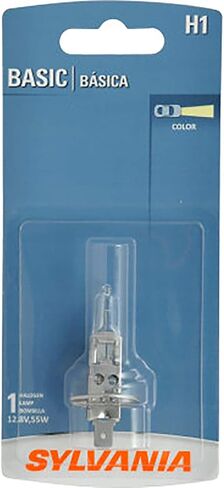 SYLVANIA - H1 Basic - Halogen Bulb for Headlight, Fog, and Daytime Running Lights (Contains 1 Bulb) in Saudi Arabia