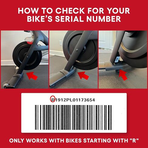 حاملات زجاجات بديلة لدراجة Peloton الأصلية 'R'، تحقق من الرقم التسلسلي للتوافق، لا تناسب جميع الدراجات الأصلية in Kuwait