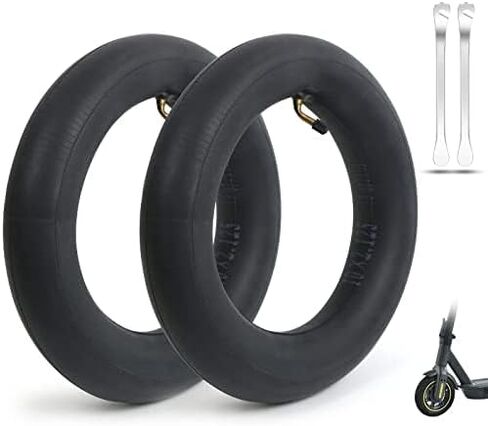 عبوتان من الأنبوب الداخلي، إطارات أنابيب داخلية مقاس 10 × 2.125 (10 بوصة)، إطار مطاطي سميك بديل مع 2 × عصا إطار للدراجات البخارية الكهربائية ودراجات الغاز ودراجات الجيب ودراجات التنقل in Kuwait