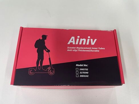 عبوتان من الأنبوب الداخلي، إطارات أنابيب داخلية مقاس 10 × 2.125 (10 بوصة)، إطار مطاطي سميك بديل مع 2 × عصا إطار للدراجات البخارية الكهربائية ودراجات الغاز ودراجات الجيب ودراجات التنقل in Kuwait