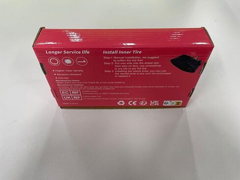 عبوتان من الأنبوب الداخلي، إطارات أنابيب داخلية مقاس 10 × 2.125 (10 بوصة)، إطار مطاطي سميك بديل مع 2 × عصا إطار للدراجات البخارية الكهربائية ودراجات الغاز ودراجات الجيب ودراجات التنقل in Kuwait