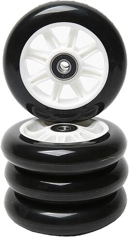 FREEDARE Scooter Wheels 100mm with Bearings Scooter Replacement Wheels 100mm Kick Scooter Wheels Set in Saudi Arabia