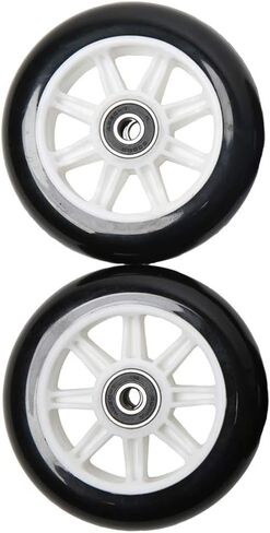 FREEDARE Scooter Wheels 100mm with Bearings Scooter Replacement Wheels 100mm Kick Scooter Wheels Set in Saudi Arabia