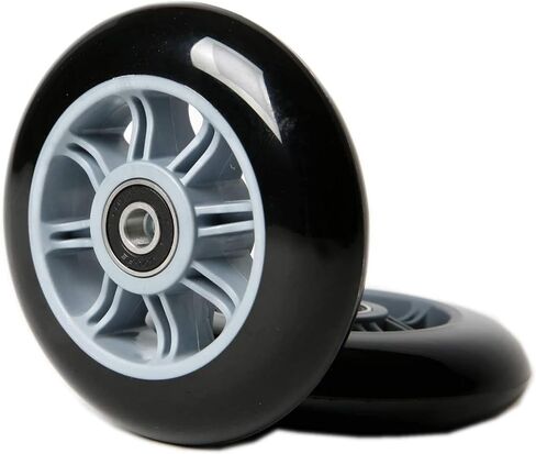 FREEDARE Scooter Wheels 100mm with Bearings Scooter Replacement Wheels 100mm Kick Scooter Wheels Set in Saudi Arabia