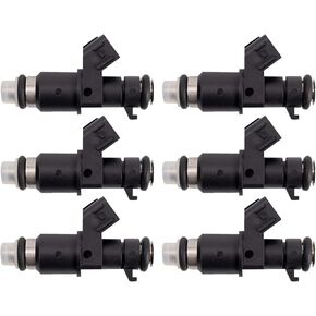 TRQ Port Fuel Injector Set of 8 Compatible with F150 F250 F350 Pickup Lincoln 5.4L V8