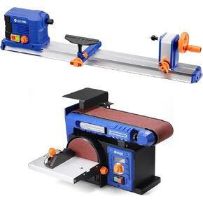 SainSmart Benchtop Wood Lathe +Belt Disc Sander Combo