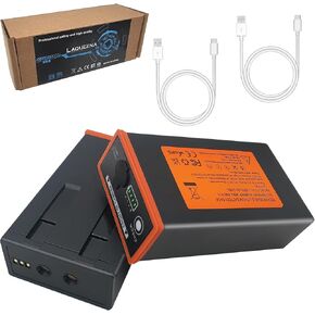 MMA-EM8-2 Battery Compatible with Edge Series Cellular Trail Camera Battery Moultrie Edge, Edge 2 PRO, Edge 2, Edge PRO, 5000mAh 54Wh