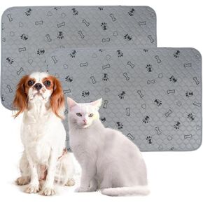 3 Pack 24x36 Reusable Puppy Pads Super Absorbent Washable Pee Pads for Dogs Leakproof Training Mats Waterproof Pet Training Pads for Puppy Playpen, Crate, Whelping Box, Potty Training