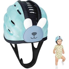 Baby Helmet for Crawling Walking, Baby Safety Helmet, Baby Head Protector, Collision-Proof, Ultra-Lightweight, Infant Helmet Expandable and Adjustable Age 6-24month