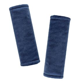 GFU Car Seat Strap Pads for Baby, Soft Shoulder Pads for Comfort, Reversible Seatbelt Covers for Kids, Perfect for Baby Car Seat, Stroller, Swing, High Chair, Size: 6.5 x 6.5 inch, Blue