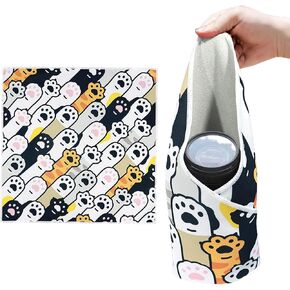 Protective Wrap, Anti-scratch Lens Camera Wrap, Lens protector, Magic Self-Adhesive Cloth Portable Protective Cosmetic Pouch for DSLR/Camera Lens/Makeup Bags/Phone/Accessories