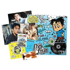 MARK - 1st Album The Firstfruit Square Flap - B Ver. Photo Book R + Bookmark + Photo Film + Photo Card + 4 Extra Photocards