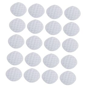 20pcs منصات الرضاعة الطبيعية القابلة للغسل أساسيات التمريض لمنصات التغذية البشرة الحساسة للأمهات اللواتي تتنفس الحليب المدخرات