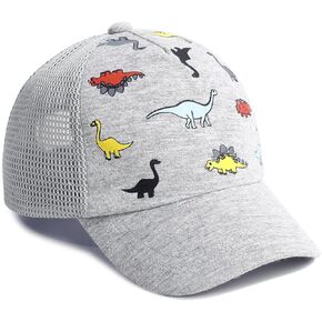 Toddler Baseball Hat with Mesh Adjustable Baby Baseball Cap Trucker Hat Outdoor Beach Summer Infant Baseball Hat for Kid Boy