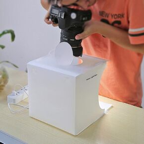 Portable Folding LED Studio Mini Camera Light Box Photo Studio Box Shooting Tent Small White Photographic Equipment